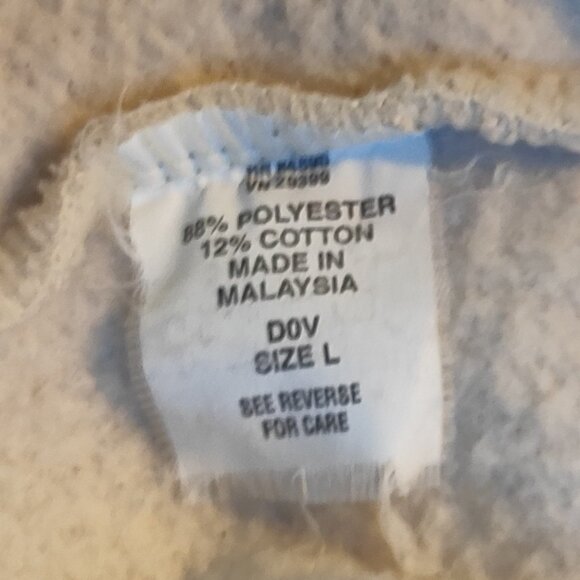 Tudor Court by Haband Cream/Tan Jacket/Coat with Drawstrings Size Large - Picture 4 of 6